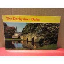 BAKEWELL, The Derbyshire Dales unused postcard.by Jarrold =