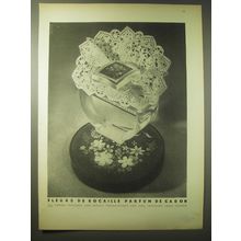 1948 Caron Fleurs de Rocaille Perfume Advertisement