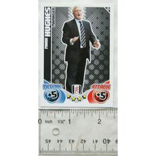 2010/11 Topps Match Attax Trading Card 453 Mark Hughes, Manager, Fulham FC