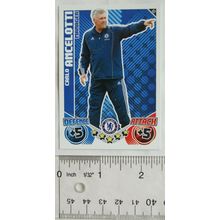 2010/11 Topps Match Attax Trading Card 451 Carlo Ancelotti, Chelsea