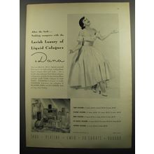 1951 Dana Perfumes Ad - After the bath.. nothing compares