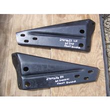1965 CHRYSLER IMPERIAL FRONT BUMPER BRACKETS OEM #2404636 2404637 LEBARON CROWN