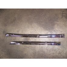 1967 PLYMOUTH SATELLITE RH REAR GLASS TRIM OEM BELVEDERE GTX