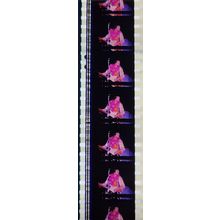Jimi Hendrex. Pk MTP - A015o . 1 STRIP OF 5 - 35MM FILM CELLS. A very rare strip