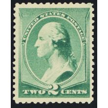 213, Mint VF/XF NH 2¢ Post Office Fresh! - Stuart Katz