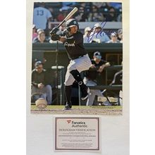 Oswald Peraza Signed Autographed Glossy 8x10 Photo New York Yankees : Fanatics