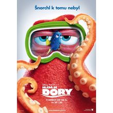Finding Dory (2016)_15 Movie Film Poster Canvas iconic design