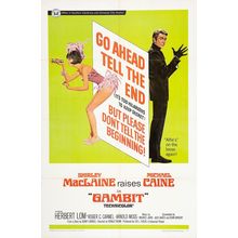 Gambit (1966)_0 Movie Film Poster Canvas iconic design