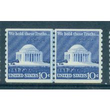 1520 10c Jefferson Memorial Almost Very Fine MNH CLP B0887