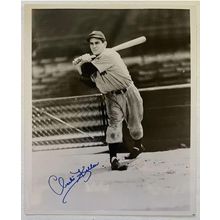 Charlie Keller (d. 1990) Signed Autographed Vintage 8x10 Photo New York Yankees