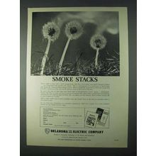 1966 Oklahoma Gas and Electric Ad - Smoke Stacks