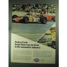 1968 Dana Corporation Ad - Perfect Circle Out Front