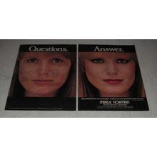 1983 Merle Norman Cosmetics Ad - Questions Answer