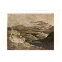 SLATE QUARRIES by John Crome unused vintage postcard Tate Gallery =