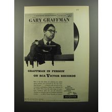 1956 RCA Victor Records Advertisement - Gary Graffman