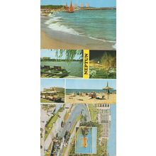 Neptun Roumania 3x Hotel Transport Postcard s