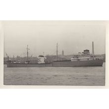 MS Rautas Sweden Swedish WW2 Carrier Ship Built 1945 Vintage Photo