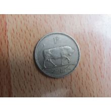 Ireland 1966 1/- Shilling Coin