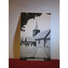 ALL SAINTS CHURCH, DODDINGHURST, ESSEX. unused vintage postcard =