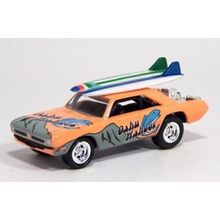 Johnny Lightning Surf Rods - Oahu Wahoos - L.A. Dart 1970 Dodge Dart 1/64th by J