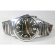 Vintage VOSTOK early Komandirskie 18j watch Wristwatch 2214 USSR Soviet 1960's