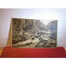 ON THE FEUGH, BANCHORY, ABERDEENSHIRE unused antique postcard by Valentine =