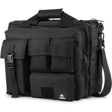 GES Tactical Briefcase, 17.3 Inch Men'S Messenger Bag Military Briefcase for Men