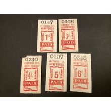 Great Britain Festiniog to Minffordo Railway Package Set VF mint decimal issues