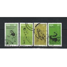 SouthAfrica.Sporting Commemorations set of 4.Fine Used.Sep25