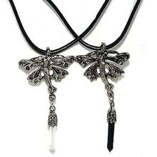 Butterfly Nymph with Fantasy Point Drop Necklace