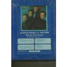 Gladys Knight & the Pips Second Anniversary Still Sealed 8 Track Tape