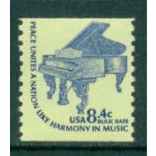 1615C 8.4c Grand Piano Fine MNH MA0638