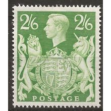 1942 SG476a 2/6d Yellow-Green Mounted Mint ..