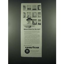 1955 Goodyear Pliolite S-5 Rubber Resin Paint Ad