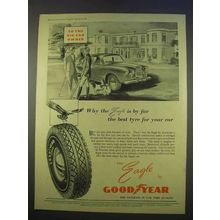 1955 Goodyear Tire Ad - By Far The Best For Your Car