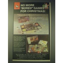 1989 TSR Buck Rogers and DragonLance Boardgames Ad - No more bored games