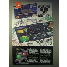 1989 TSR Buck Rogers Game Ad - Welcome to the 25th century