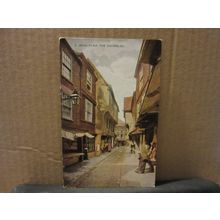 THE SHAMBLES, YORK.. unused antique postcard by Photochrom