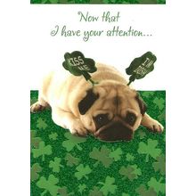 Now That I Have Your Attention - Saint Patrick's Day Greeting Card - 27352
