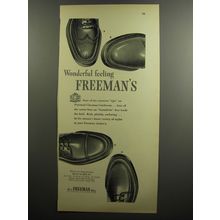 1952 Freeman's Shoes Advertisement - Wonderful feeling Freeman's