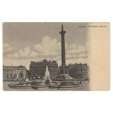PRE 1914 LONDON ~ TRAFALGAR SQUARE ~ UNUSED - SEE SCANS