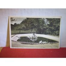 TOWN GARDENS, SWINDON, WILTSHIRE used antique postcard 1922 pm