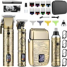 GSKY Hair Clippers for Men Professional, Beard Trimmer Kits & Sets, Cordless Men