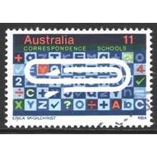 AUSTRALIA 1974: EDUCATION DEFINITIVES - 11c CORRESPONDENCE SCHOOL USED (G5)