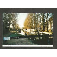 Postcard Berkshire Aldermaston Lock Moorings Kennet and Avon Canal