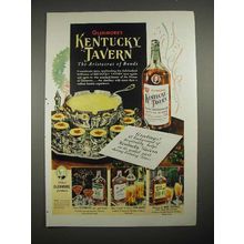 1940 Glenmore's Kentucky Tavern Bourbon Whiskey Ad