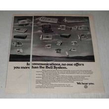1974 Bell Telephone Ad - No One Offers You More