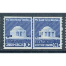 1520 10c Jefferson Memorial Very Fine MNH CLP B0998