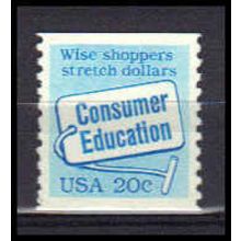 2005 20c Consumer Education Very Fine MNH Dry Gum CA1177