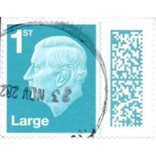 2023 Definitive 1st Large Value. M23L. From Counter Sheet Fine Used On Piece